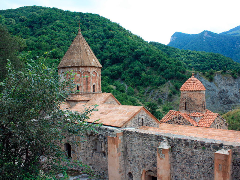 Dadivank monastery complex